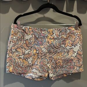 Limited Colorful Paisley Print Women's Shorts